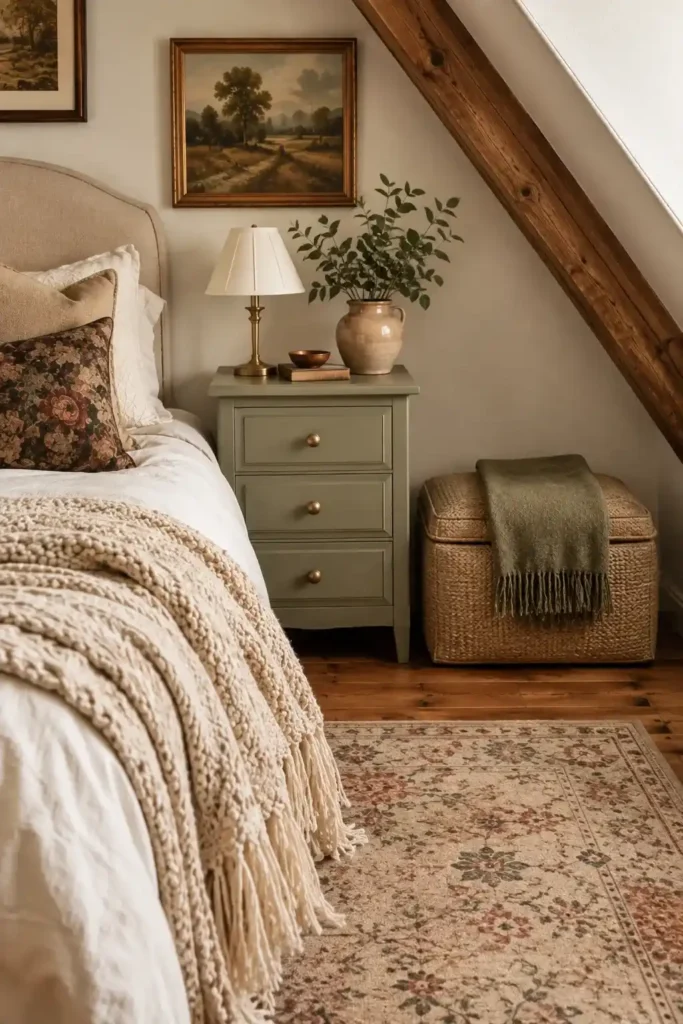 Multi functional furniture for small attic bedroom